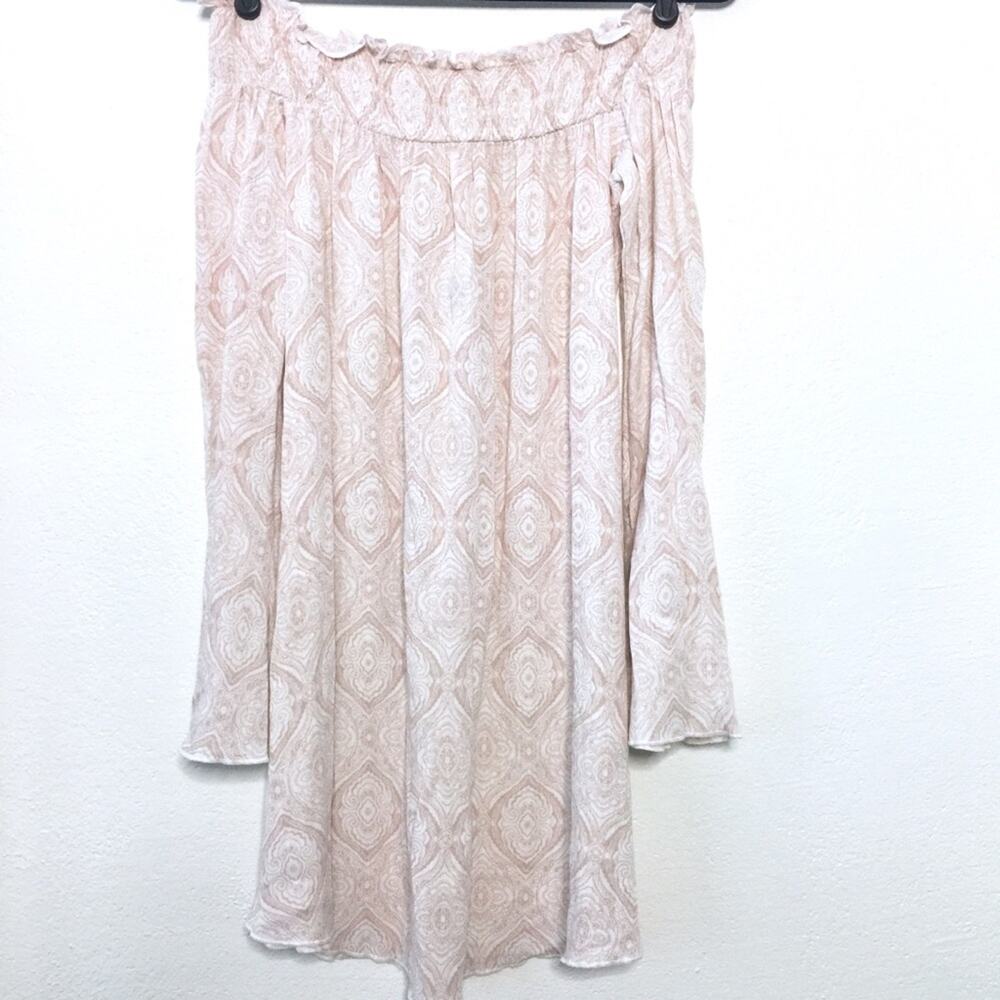 LA Hearts Off the Shoulder Tunic Top Size Medium